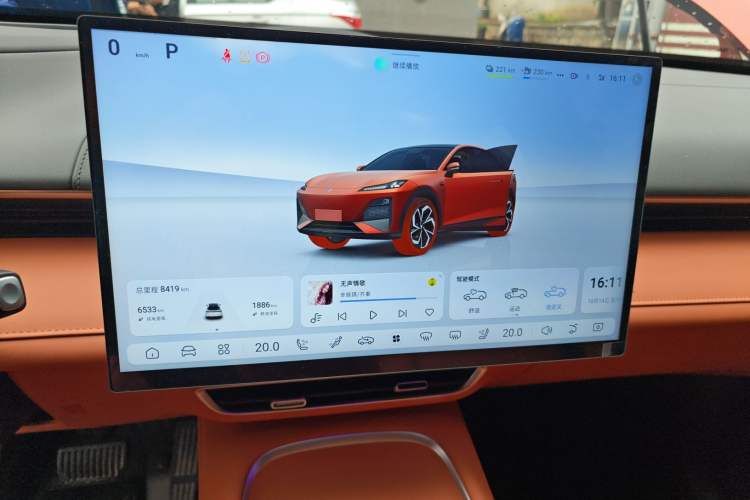 Used Deepal S07 2024 215Max Qiankun Intelligent Driving ADS SE Range-Extended Version Audio And AC Panel