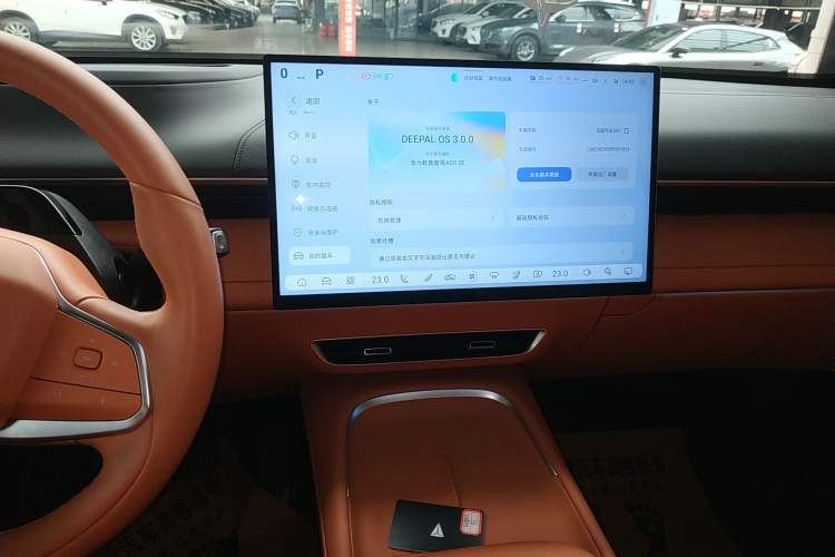 Used Deepal S07 2024 215Max Qiankun Intelligent Driving ADS SE Range-Extended Version Audio And AC Panel