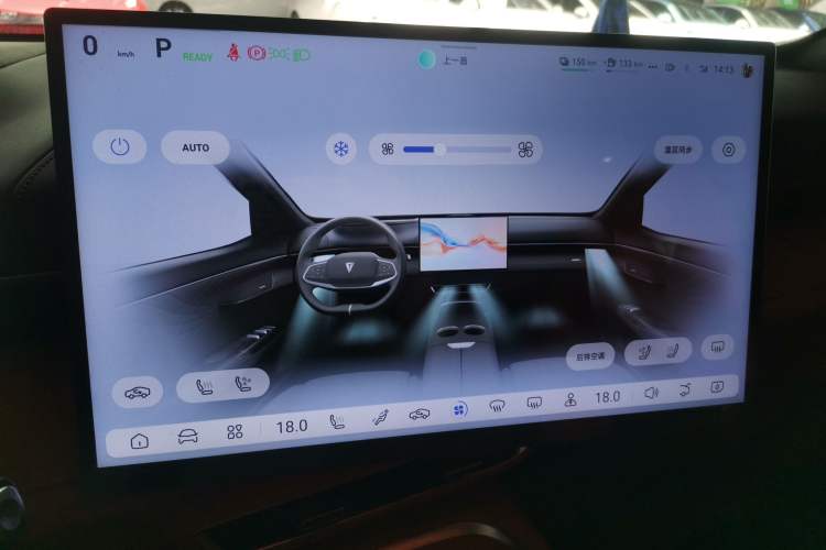 Used Deepal S07 2024 215Max Qiankun Intelligent Driving ADS SE Range-Extended Version Audio And AC Panel