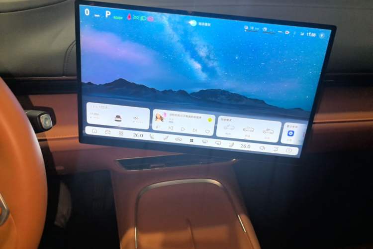 Used Deepal S07 2024 215Max Qiankun Intelligent Driving ADS SE Range-Extended Version Audio And AC Panel