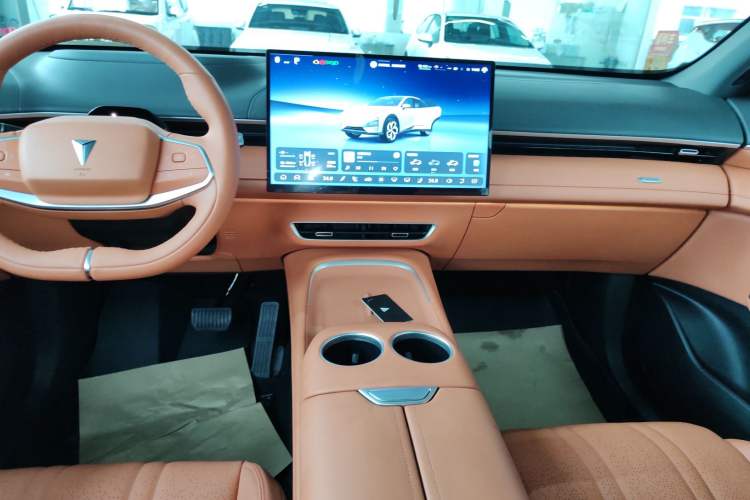 Used Deepal S07 2024 215Max Qiankun Intelligent Driving ADS SE Range-Extended Version Audio And AC Panel