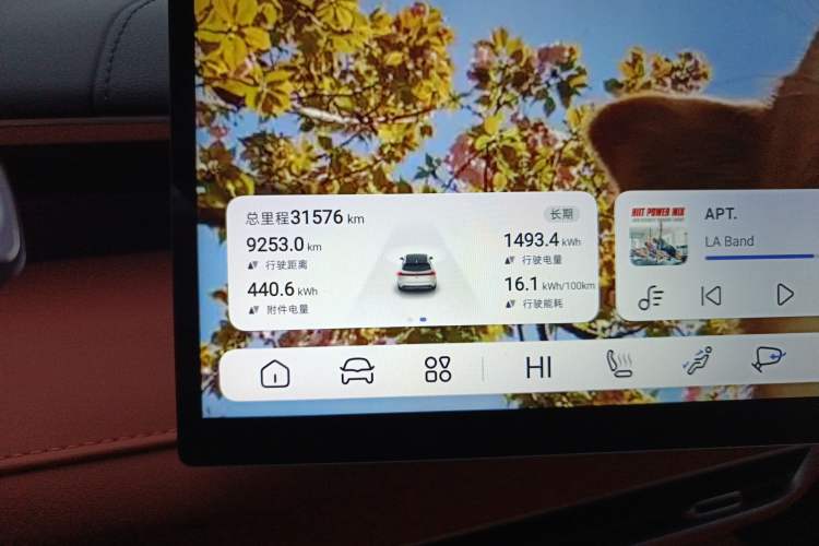 Used Deepal S07 2024 520Max Qiankun Intelligent Driving ADS SE Pure Electric Version Instrument Cluster