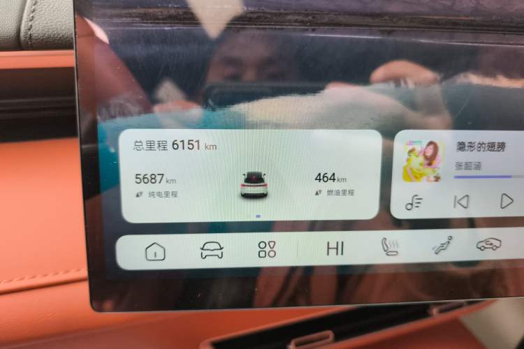 Used Deepal S07 2024 215Max Qiankun Intelligent Driving ADS SE Range-Extended Version Instrument Cluster