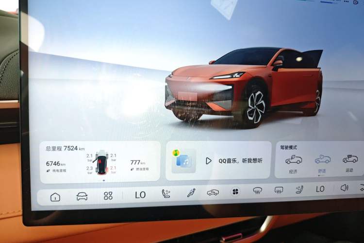 Used Deepal S07 2024 215Max Qiankun Intelligent Driving ADS SE Range-Extended Version Instrument Cluster