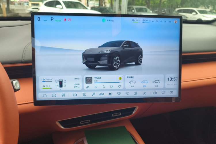 Used Deepal S07 2024 215Max Qiankun Intelligent Driving ADS SE Range-Extended Version Audio And AC Panel