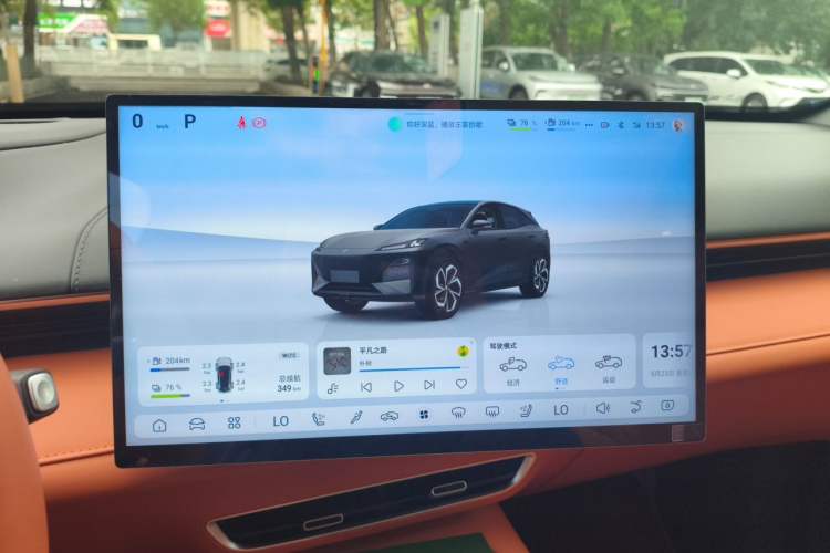 Used Deepal S07 2024 215Max Qiankun Intelligent Driving ADS SE Range-Extended Version Instrument Cluster