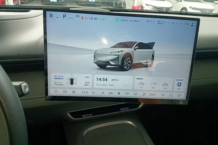 Used Deepal S07 2024 215Max Range-Extended Version Audio And AC Panel