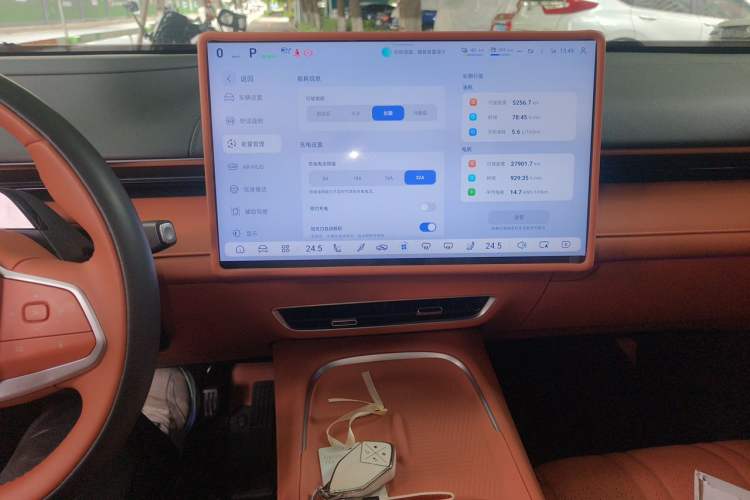 Used Deepal S07 2024 215Max Range-Extended Version Audio And AC Panel