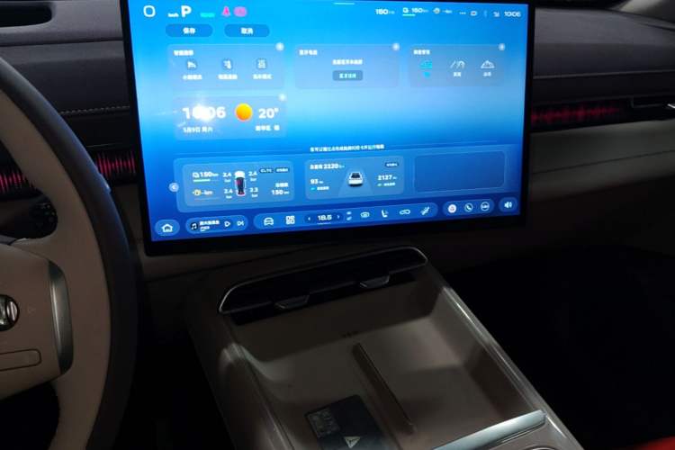 Used Deepal S07 2024 215Max Qiankun Intelligent Driving ADS SE Range-Extended Version Audio And AC Panel