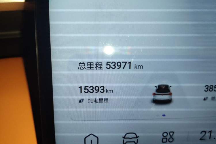 Used Deepal S07 2024 215Max Qiankun Intelligent Driving ADS SE Range-Extended Version Odometer Close Up