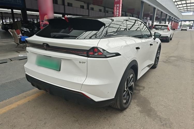 Used Deepal S07 2024 285Max Qiankun Intelligent Driving ADS SE Range-Extended Version Rear Right 45 Deg