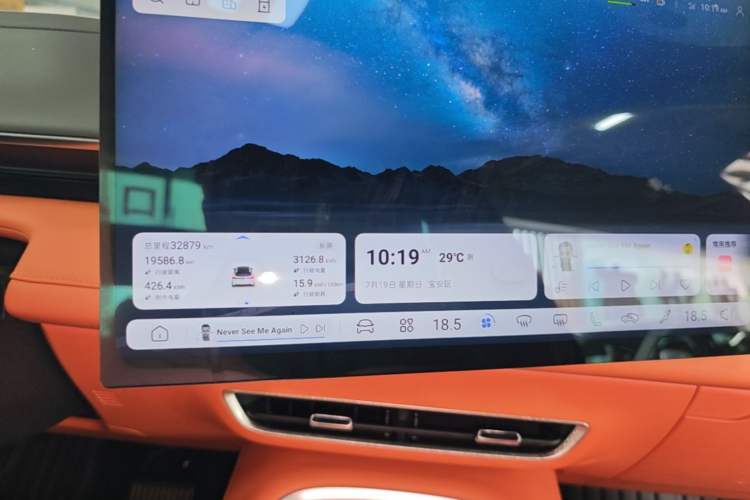 Used Deepal S07 2025 Deepal 520Max AD PRO Pure Electric Model with Advanced Driving Assist Instrument Cluster