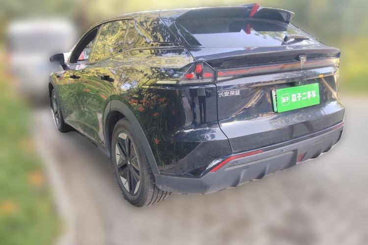 Used Deepal S07 2025 520Max Huawei Qiankun Intelligent Driving ADS SE Pure-Electric Version Rear Left 45 Deg