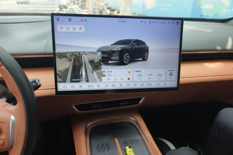 Used Deepal S07 2025 215Max Deep Blue Intelligent Driving AD PRO Range-Extended Version Audio And AC Panel