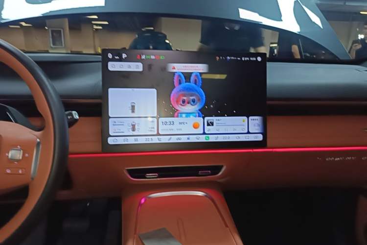 Used Deepal S07 2025 215Max Deep Blue Intelligent Driving AD PRO Range-Extended Version Audio And AC Panel