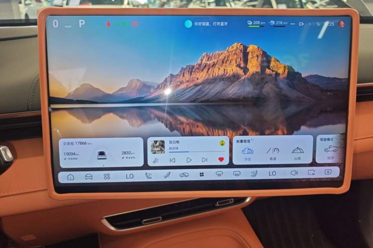 Used Deepal S07 2025 285Max Huawei Qiankun Intelligent Driving ADS SE Range-Extended Version Instrument Cluster