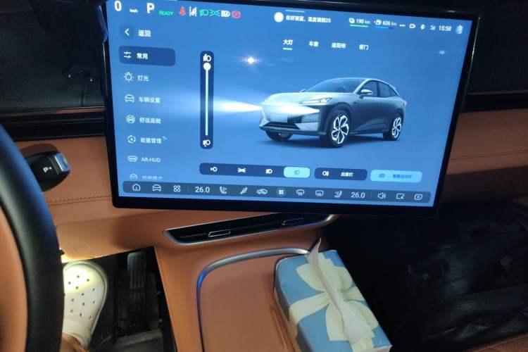 Used Deepal S07 2025 215Max Deep Blue Intelligent Driving AD PRO Range-Extended Version Audio And AC Panel