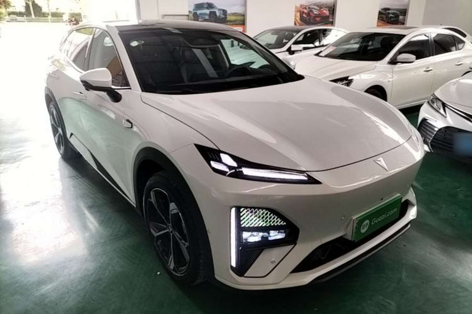 Used Deepal S07 2025 285Max Huawei Qiankun Intelligent Driving ADS SE Range-Extended Version Front Right 45 Deg