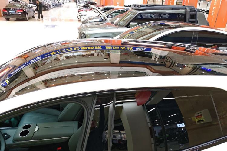 Used Deepal S07 2025 520Max Huawei Qiankun Intelligent Driving ADS SE Pure-Electric Version Roof
