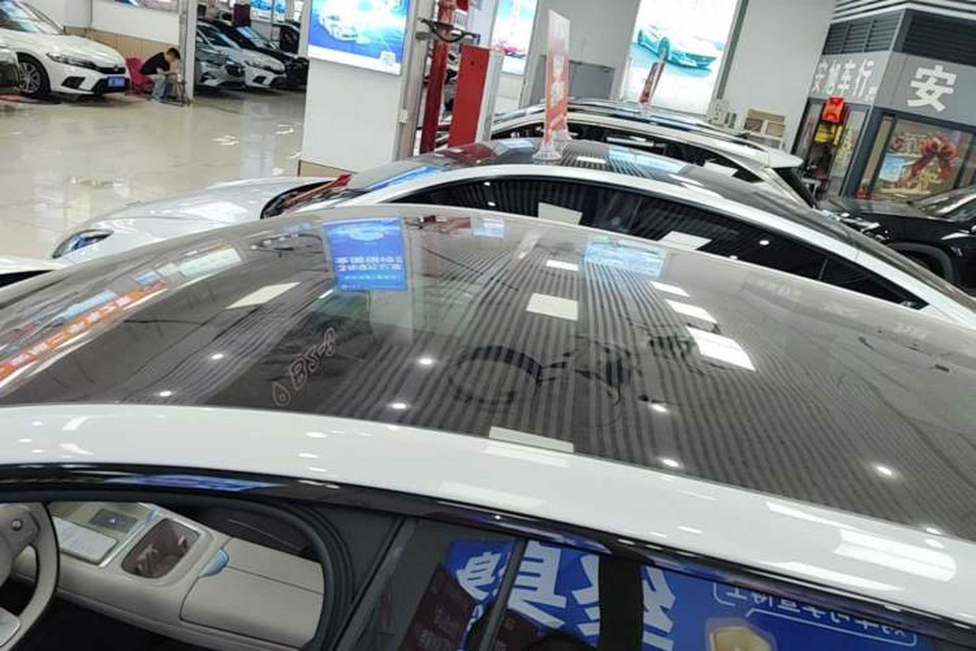 Used Deepal S07 2025 285Max Huawei Qiankun Intelligent Driving ADS SE Range-Extended Version Roof