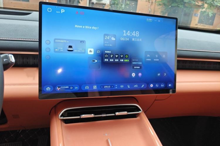 Used Deepal S07 2026 Model 550Ultra Huawei Qiankun ADS SE Edition Audio And AC Panel