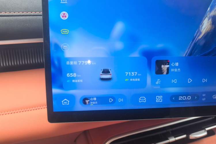 Used Deepal S07 2026 230Ultra with Huawei Qiankun ADS SE Edition Odometer Close Up