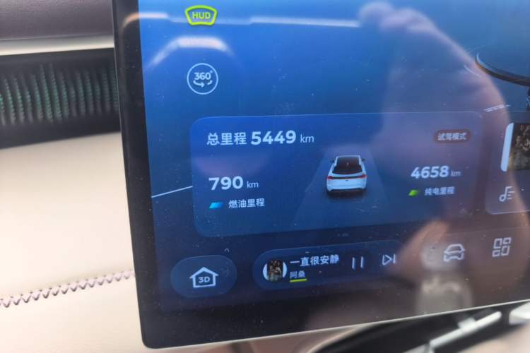 Used Deepal S07 2026 230Ultra with Huawei Qiankun ADS SE Edition Odometer Close Up