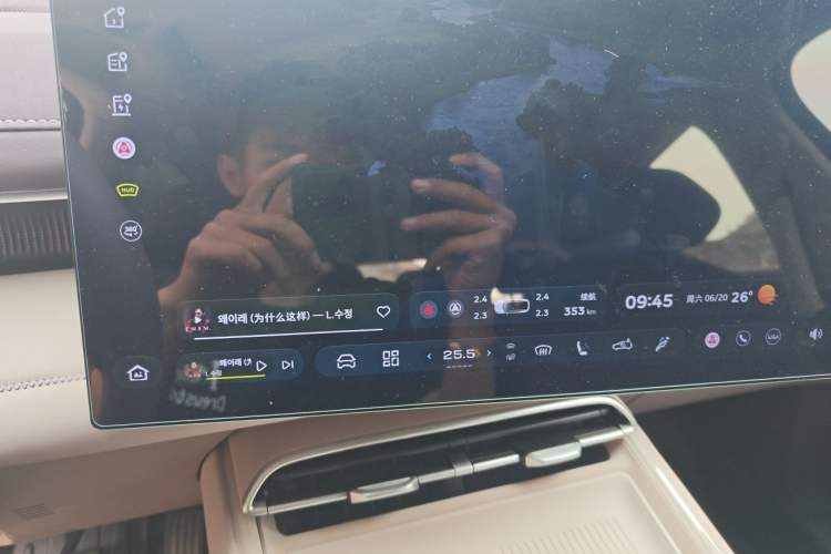 Used Deepal S07 2026 Model 550Ultra Huawei Qiankun ADS SE Edition Audio And AC Panel