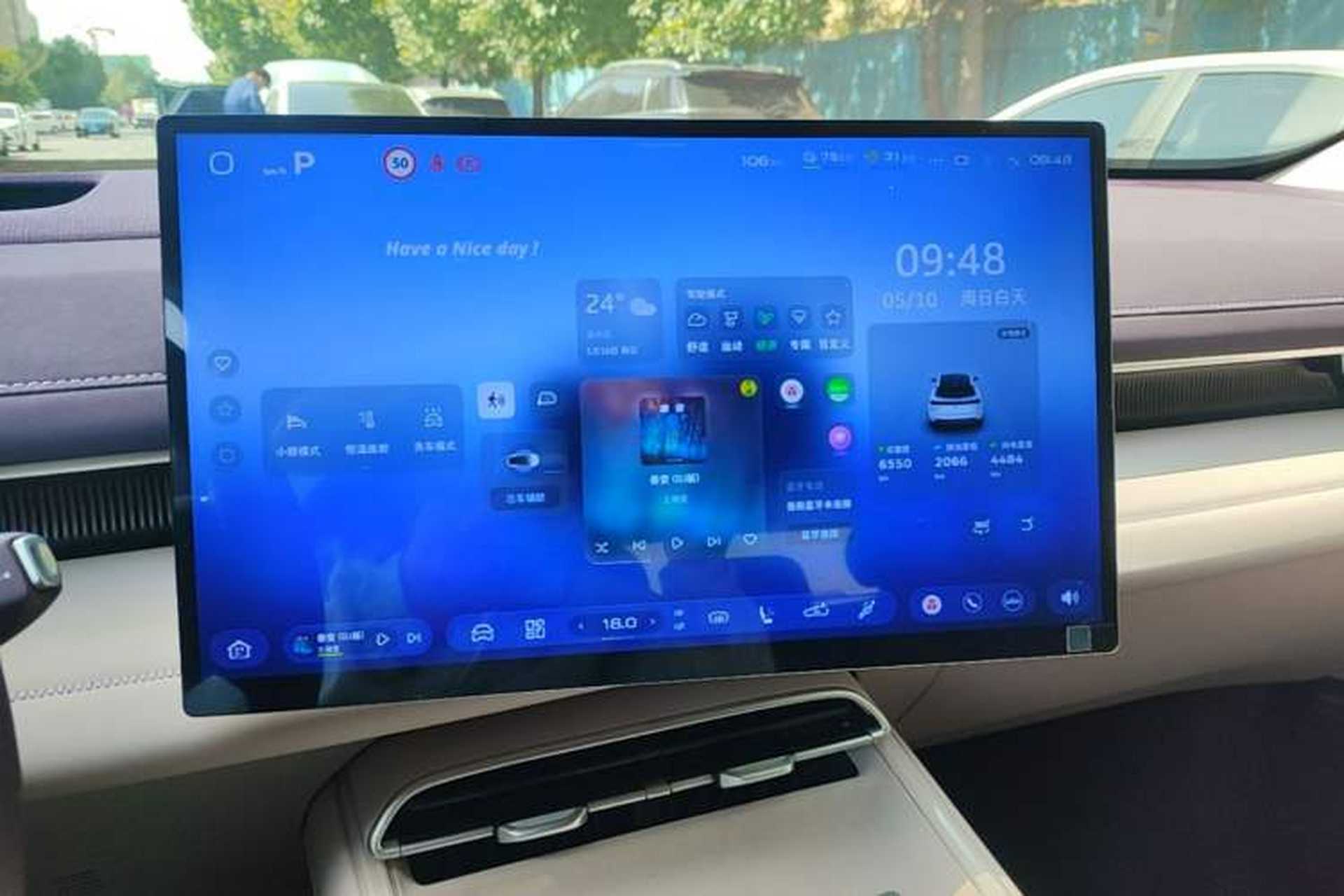 Used Deepal S07 2026 Model 230Max Huawei Qiankun ADS SE Edition Audio And AC Panel