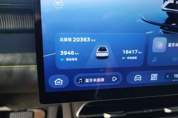 Used Deepal S07 2026 Model 550Ultra Huawei Qiankun ADS SE Edition Odometer Close Up