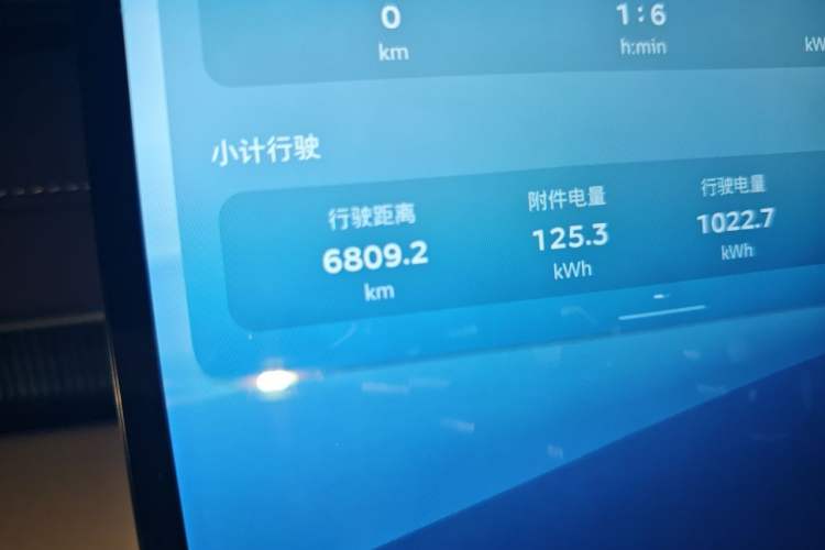 Used Deepal S07 2026 Model 550Ultra Huawei Qiankun ADS SE Edition Odometer Close Up