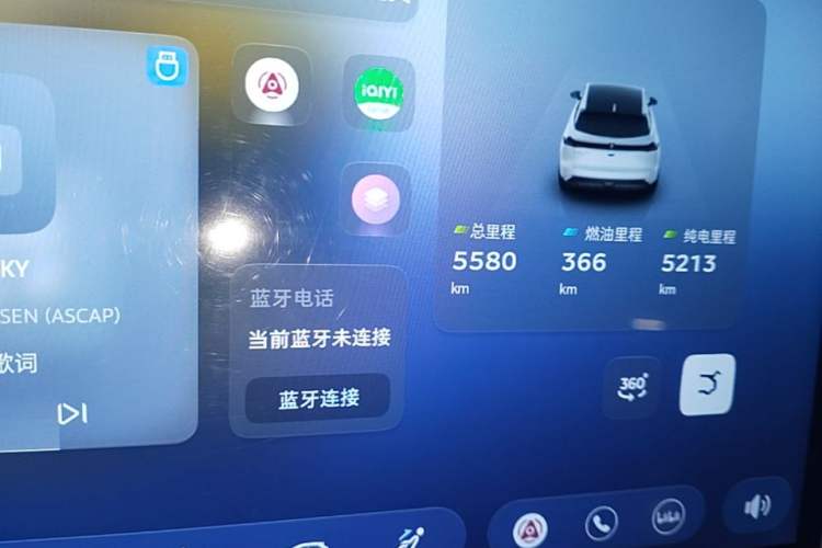 Used Deepal S07 2026 230Ultra with Huawei Qiankun ADS SE Edition Odometer Close Up