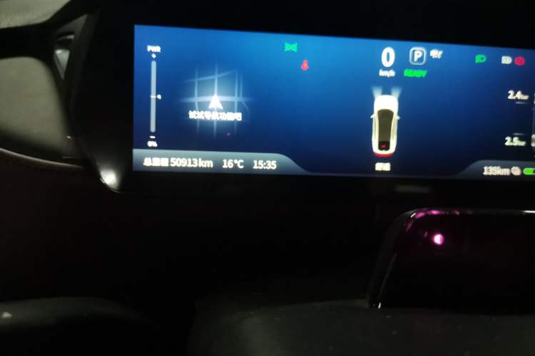 Used Deepal SL03 2022 515 Pure Electric Version Odometer Close Up