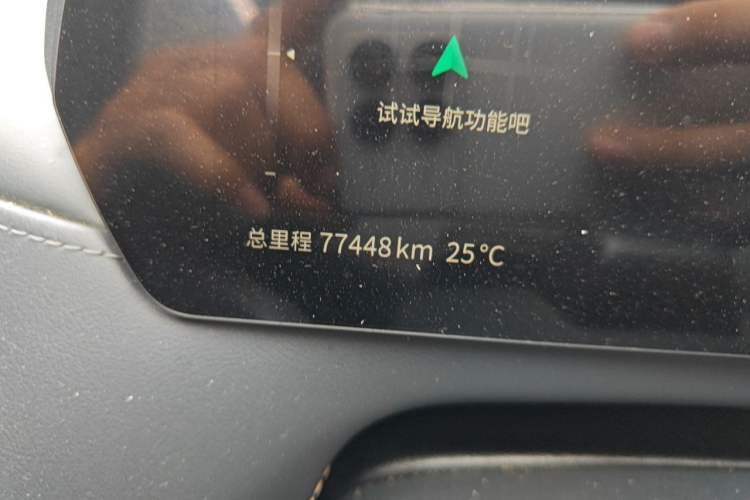 Used Deepal SL03 2022 1.5L 1200 Extended-Range Version Odometer Close Up