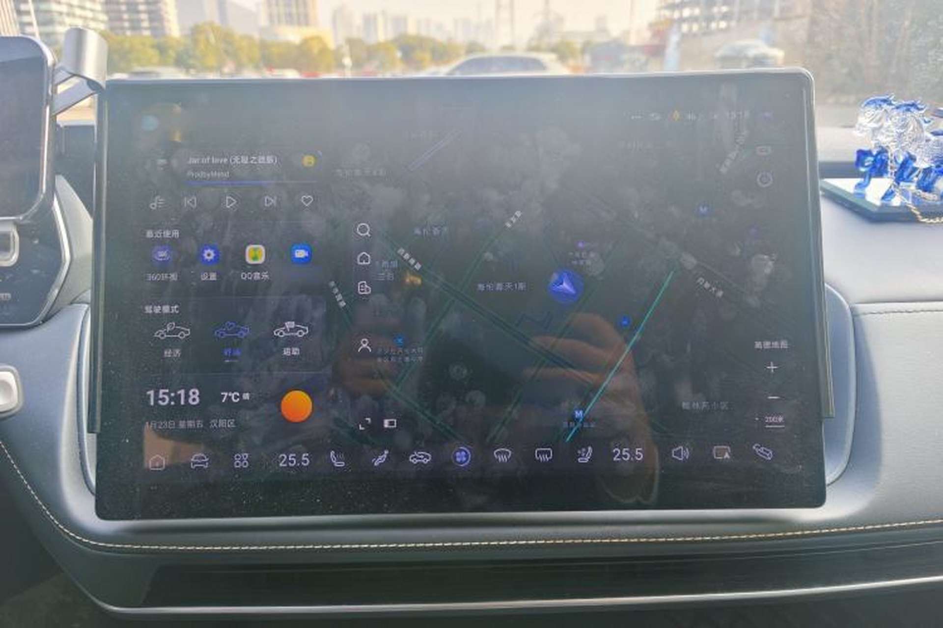 Used Deepal SL03 2022 1.5L 1200 Extended-Range Version Audio And AC Panel