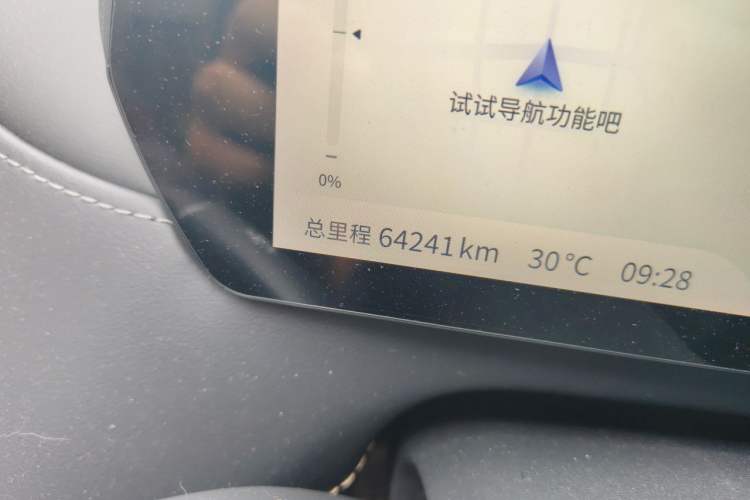 Used Deepal SL03 2022 515 Pure Electric Version Odometer Close Up