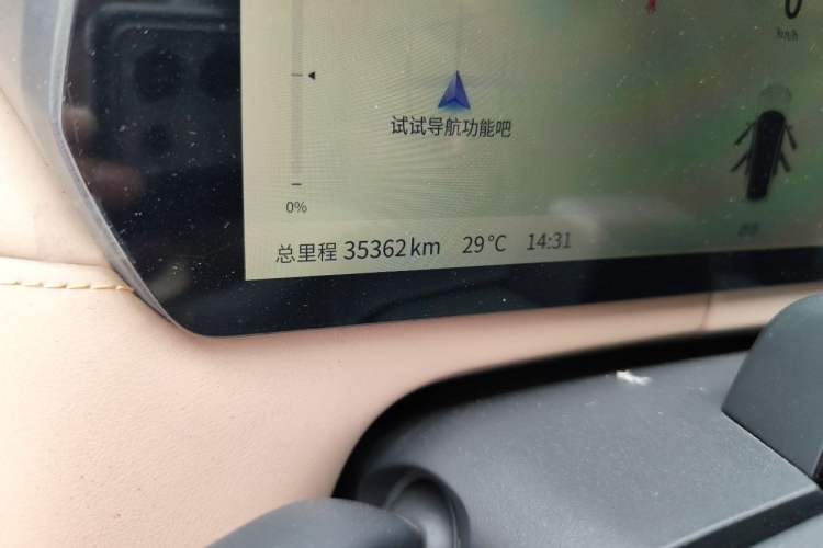 Used Deepal SL03 2022 515 Pure Electric Version Odometer Close Up