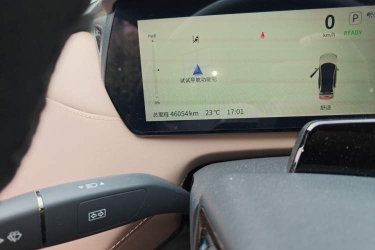 Used Deepal SL03 2022 515 Pure Electric Version Odometer Close Up