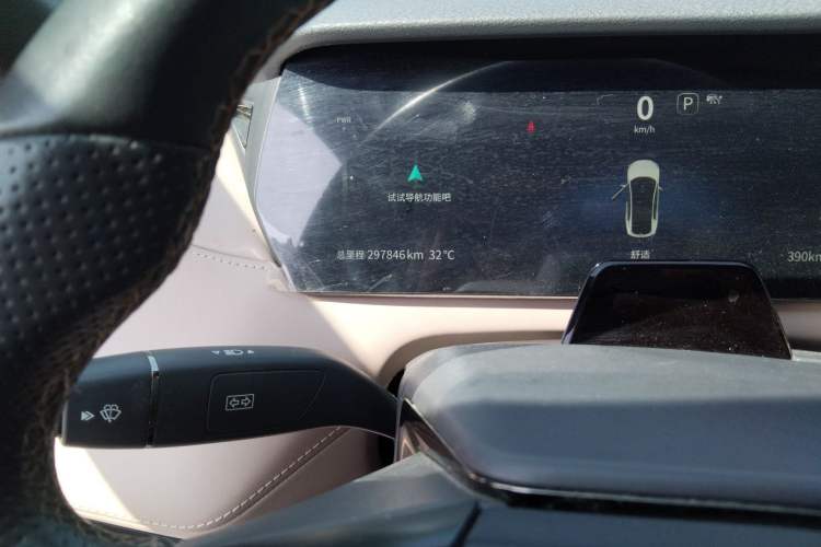 Used Deepal SL03 2022 515 Pure Electric Version Odometer Close Up