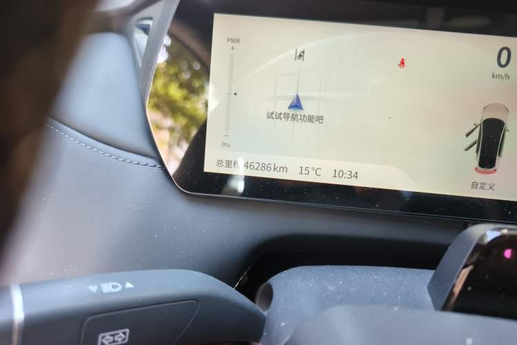 Used Deepal SL03 2022 1.5L 1200 Extended-Range Version Odometer Close Up