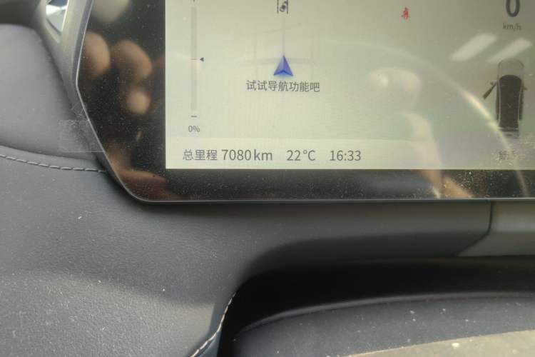 Used Deepal SL03 2022 1.5L 1200 Extended-Range Version Odometer Close Up