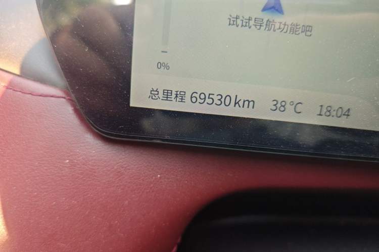 Used Deepal SL03 2022 515 Pure Electric Version Odometer Close Up