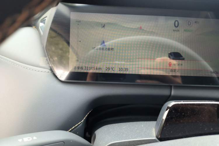 Used Deepal SL03 2022 1.5L 1200 Extended-Range Version Odometer Close Up