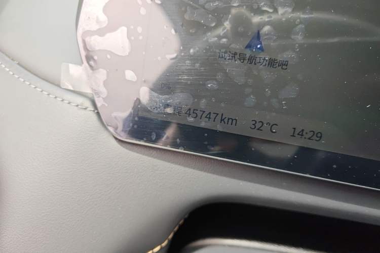 Used Deepal SL03 2022 515 Pure Electric Version Odometer Close Up