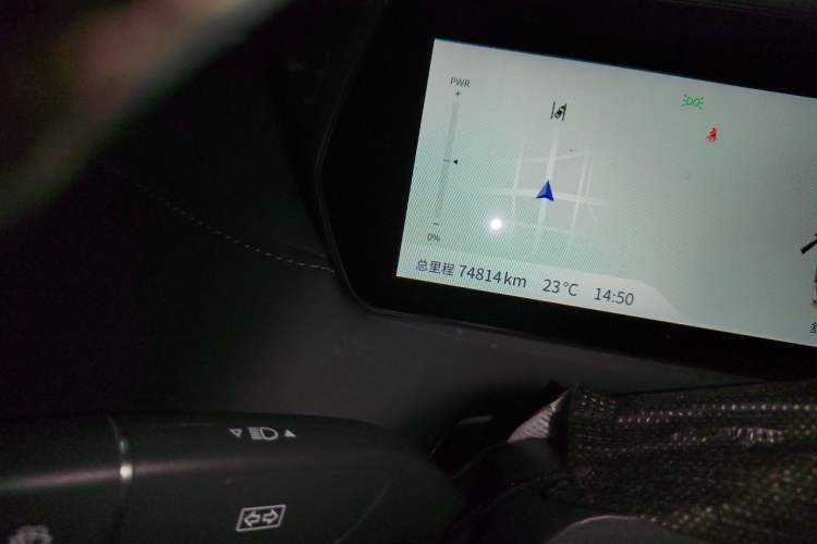 Used Deepal SL03 2022 515 Pure Electric Version Odometer Close Up