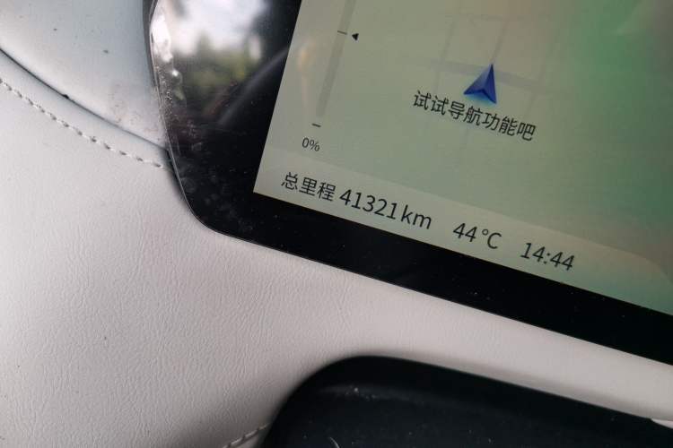 Used Deepal SL03 2023 200Max Range-Extended Version Odometer Close Up