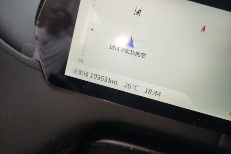 Used Deepal SL03 2023 200Max Range-Extended Version Odometer Close Up