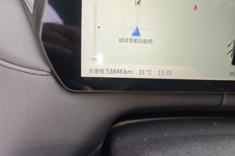Used Deepal SL03 2023 200Max Range-Extended Version Odometer Close Up