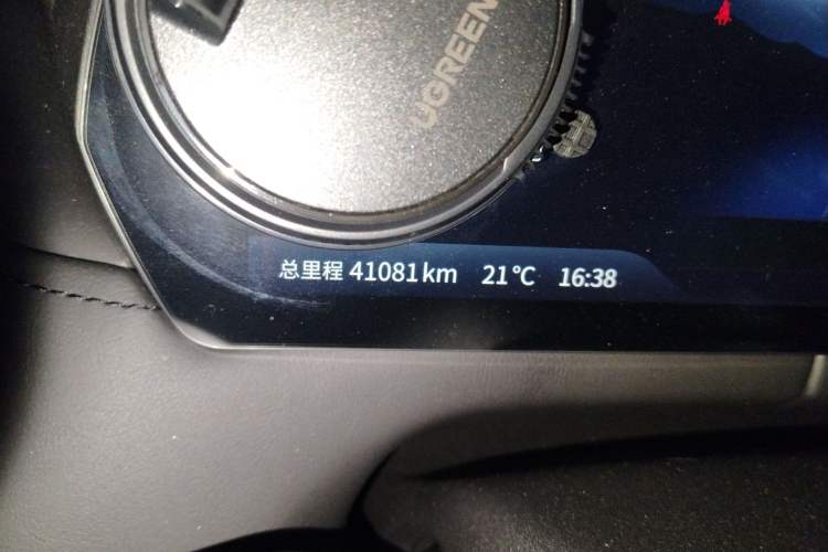 Used Deepal SL03 2024 530Max Pure Electric Version Odometer Close Up