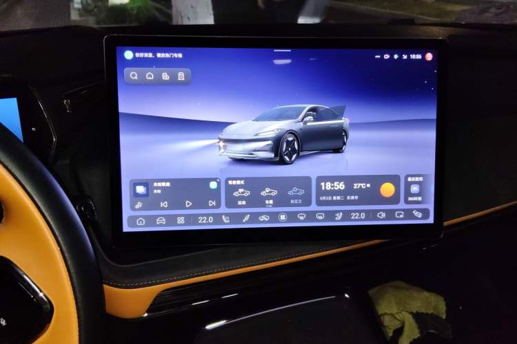 Used Deepal SL03 2025 Extended-Range Sporty Version Audio And AC Panel